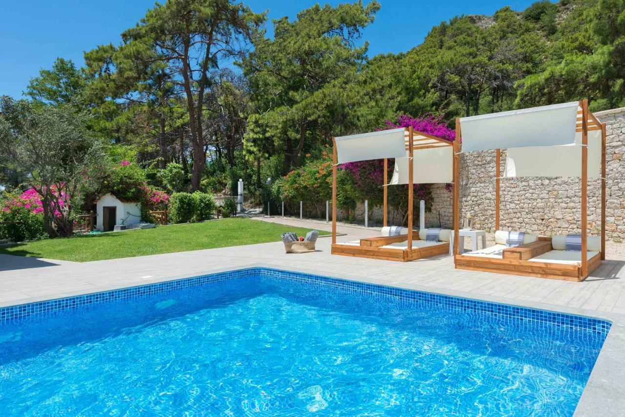 Una Villa Rhodes Ixia  Exterior foto